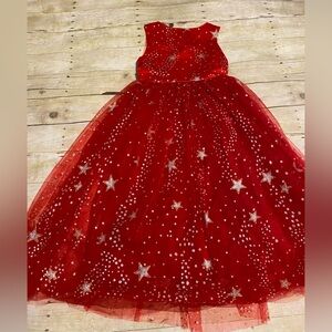 Christmas Dress! Trish Scully Antoinette Gown in Crimson - Size 8 - Sparkly